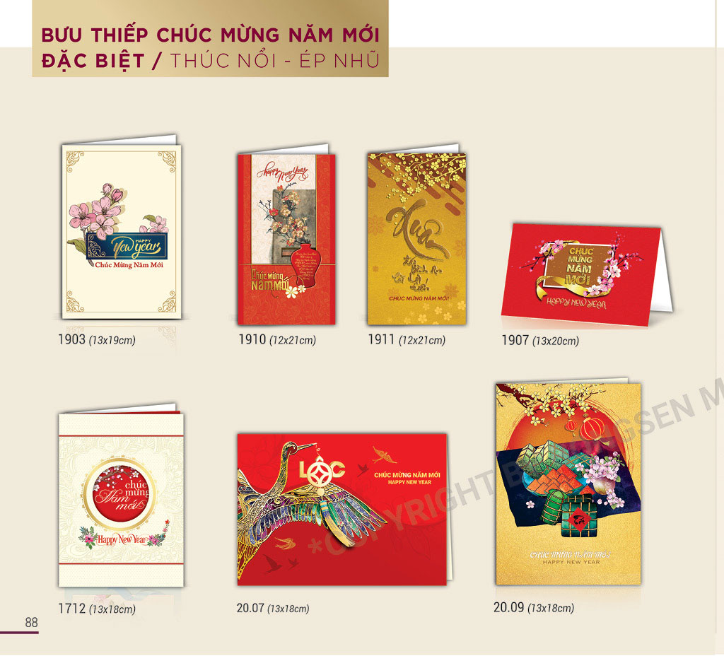 in thiệp chúc tết